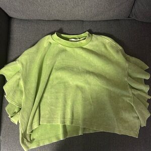 Green Oversized Sweater